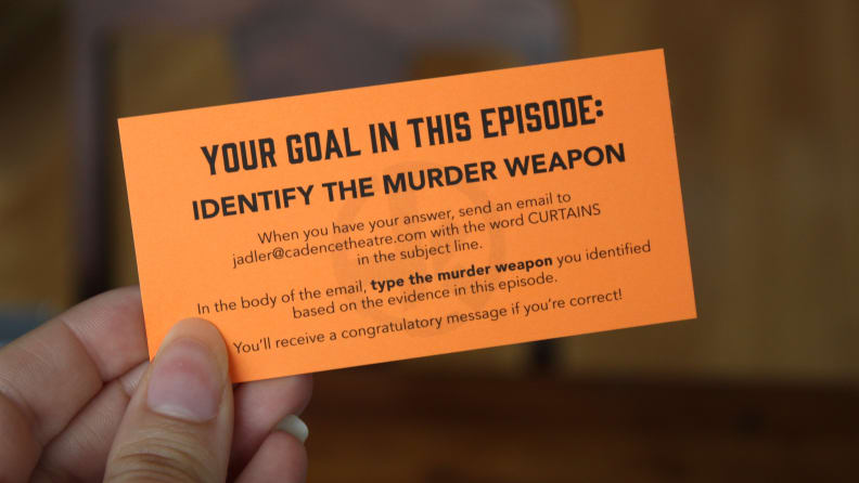 You'll get a specific objective with each episode.
