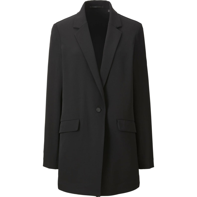 A soft black jacket