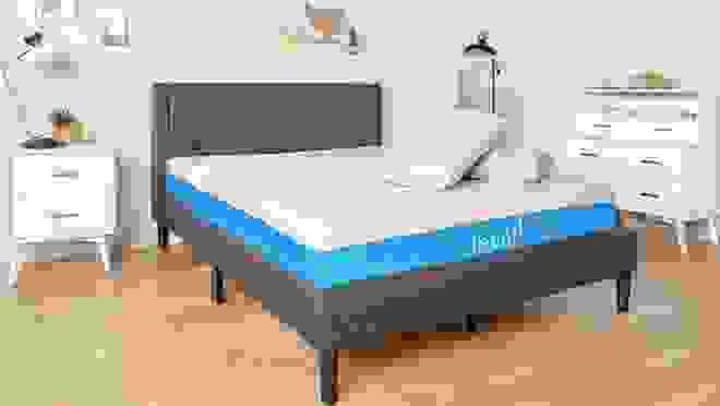 Level Sleep mattress in a bedroom setup.