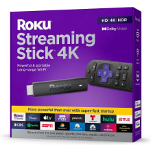 Product image of Roku Express 4K with Voice Remote Pro