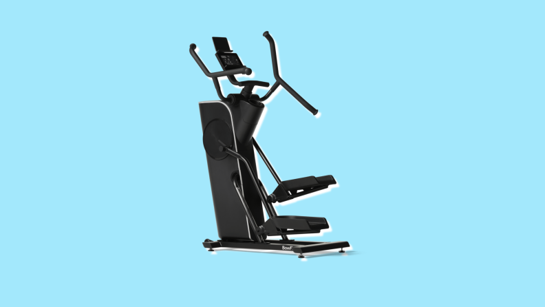 A Bowflex Max Trainer machine.