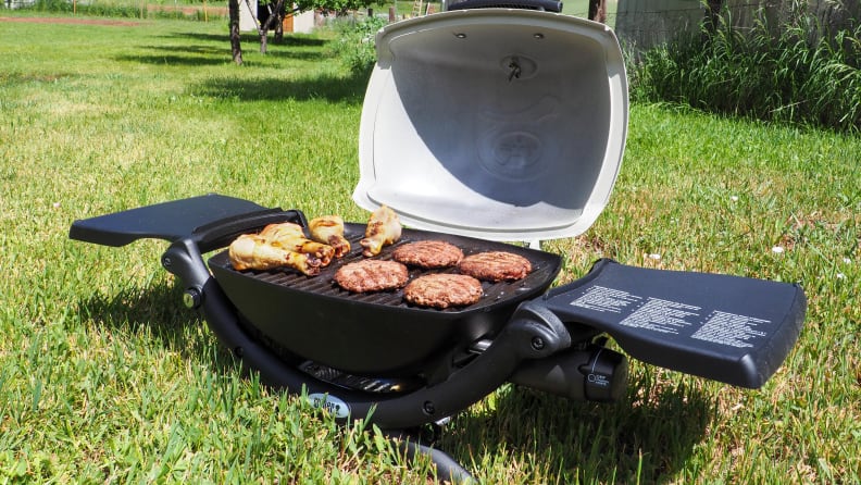 Grills, Gourmia GBQ330 Portable Charcoal Electric BBQ Grill- Great