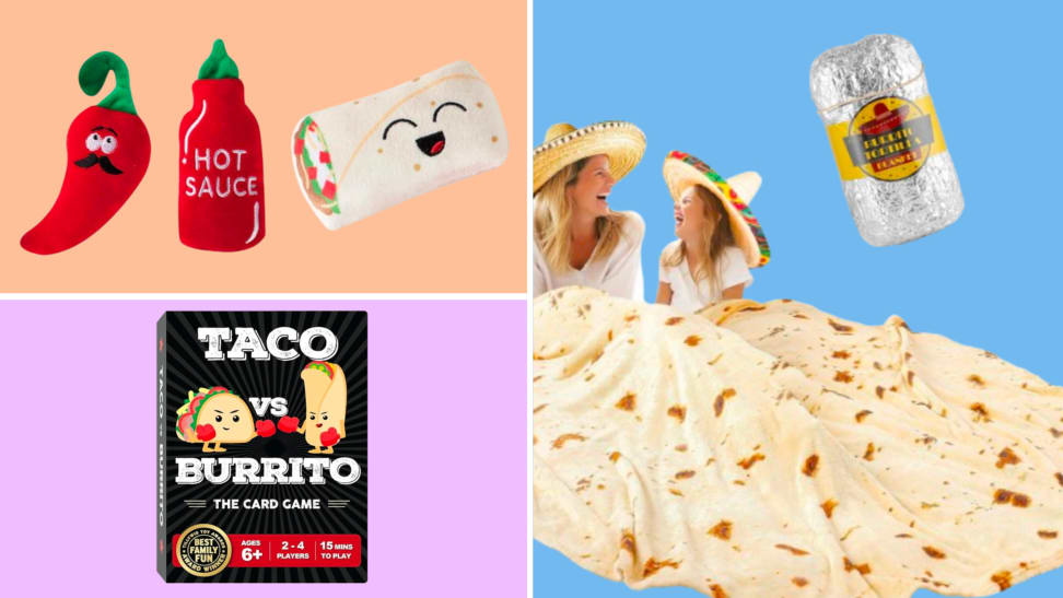 National Burrito Day deals Shop tortilla blankets, burrito games at