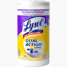 Product image of Lysol Dual Action Disinfectant Wipes