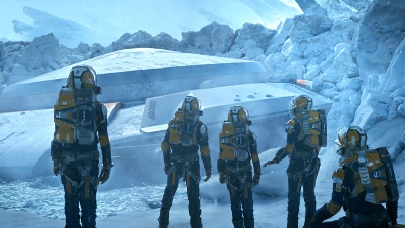 The cast of Lost in Space