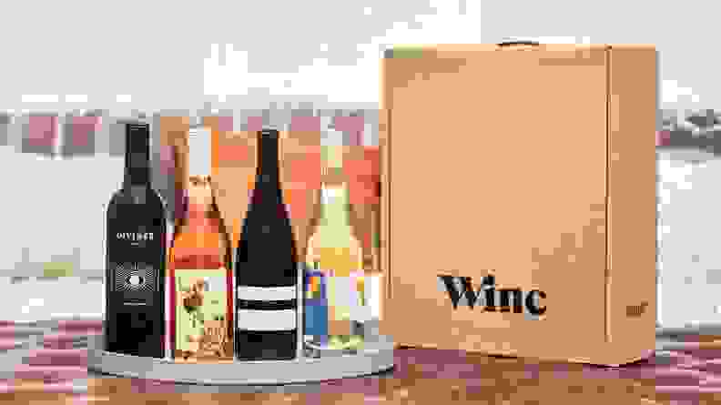 Winc offers more than 700 wines made from grapes sourced around the world.
