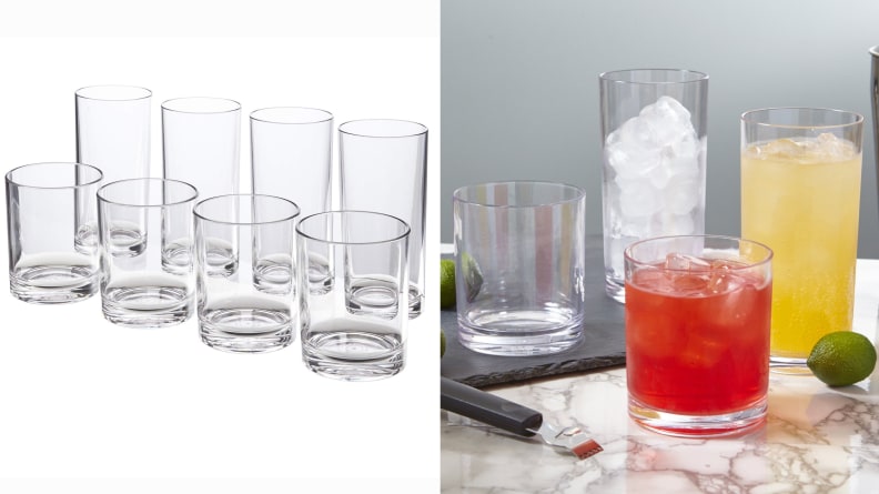 US Acrylic Glassware Set