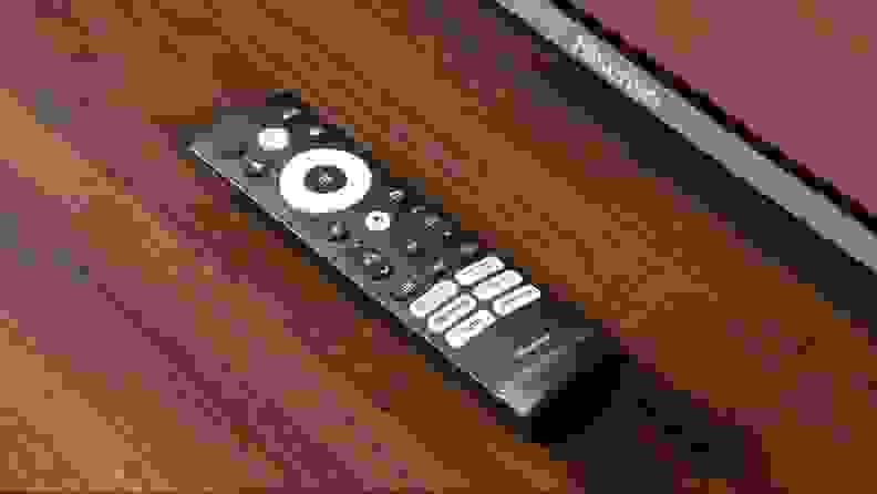 The remote for the Hisense U7H.