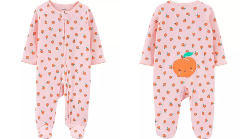 Peach onesie