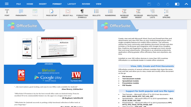 MobiSystems OfficeSuite Chrome App