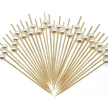 Product image of White Pearl Bamboo Cocktail Picks