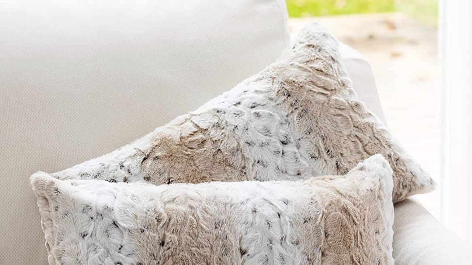 Cheer Collection Faux Fur Throw Pillow & Reviews