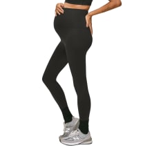Product image of Girlfriend Collective Black Seamless Maternity Legging