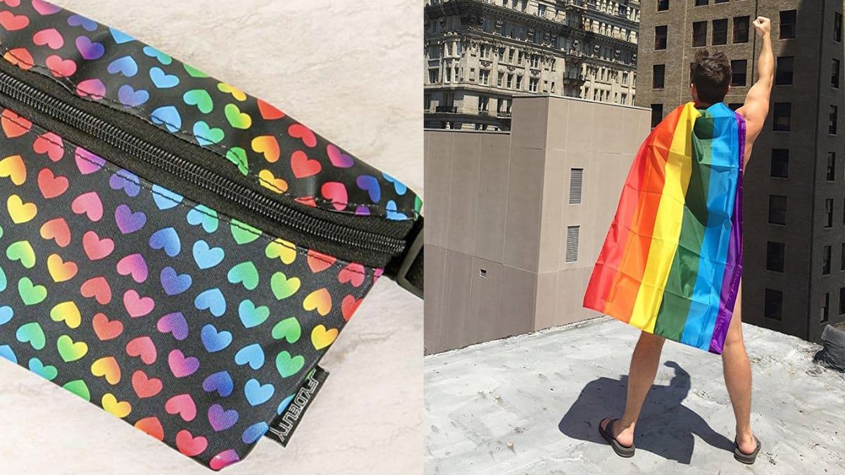 New Women's Petite Chest Rainbow Flag Black Yoga Leggings Gay Pride Lesbian  LGBT