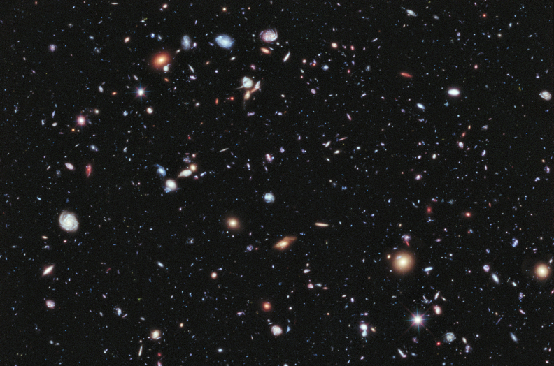 The Hubble Extreme Deep Field image