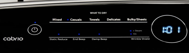 Whirlpool is including its new control scheme with the Cabrio WED7300DW model, which is designed to take the guesswork out of which cycle you should be using.
