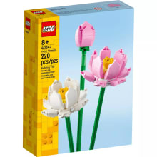 Product image of Lego Lotus Flowers Building Toy Set