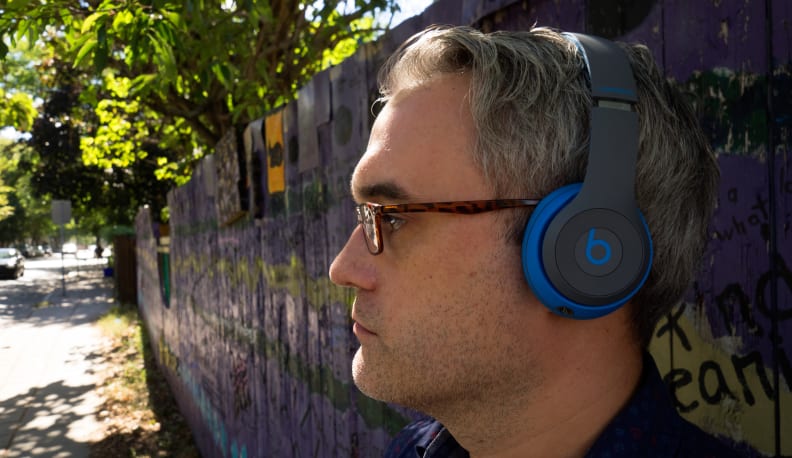 Beats Solo2 Wireless Headphones in use