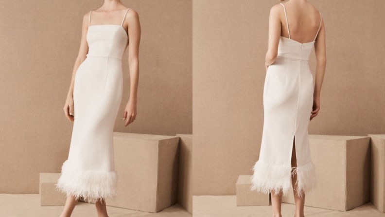 Slip into our top simple bridal dresses this season.