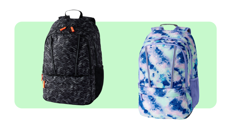 Two ClassMate backpacks by Lands' End