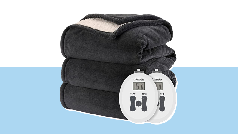 black electric blanket