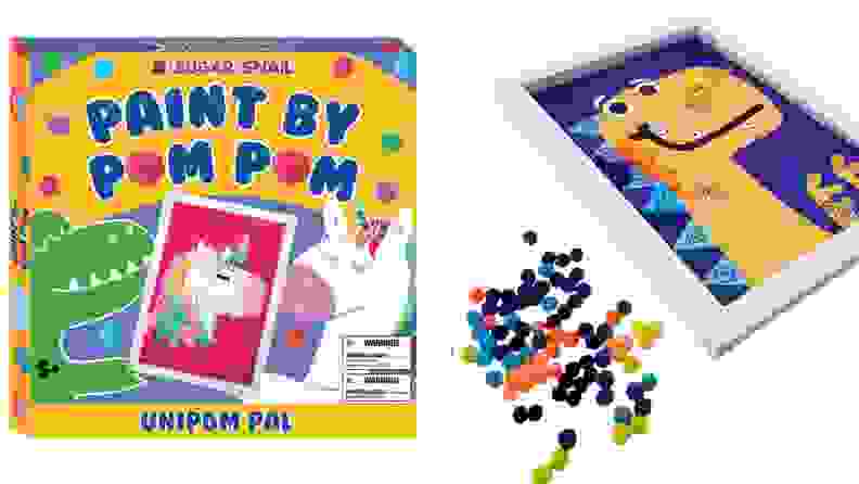 A children's painting kit.