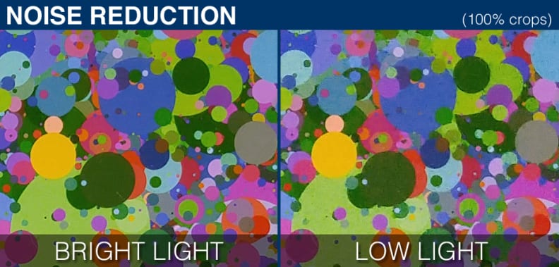 The G4's 1/2.6-inch image sensor performs well in low light, with LG applying a tasteful level of noise reduction.