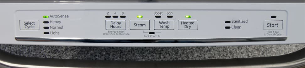 GE Artistry ADT521PGFWS—Controls