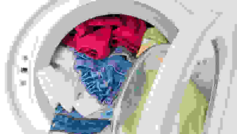 Clothing in a dryer