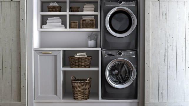 Stacked-washer-dryer