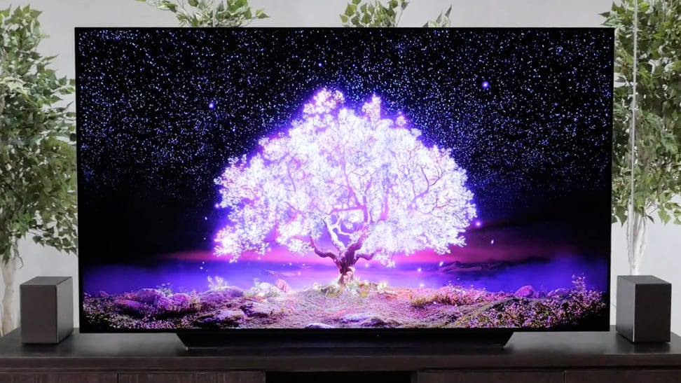 LG shows off the C1 OLED TV at CES 2021