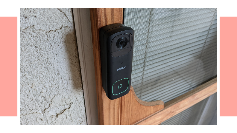 The Lorex 2k wireless doorbell.