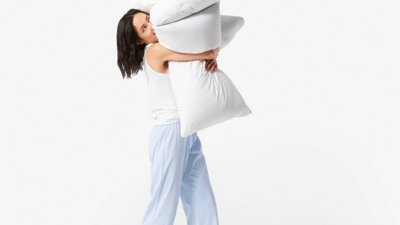 While the college won't give you a Casper mattress, you can buy yourself a comfortable Casper pillow