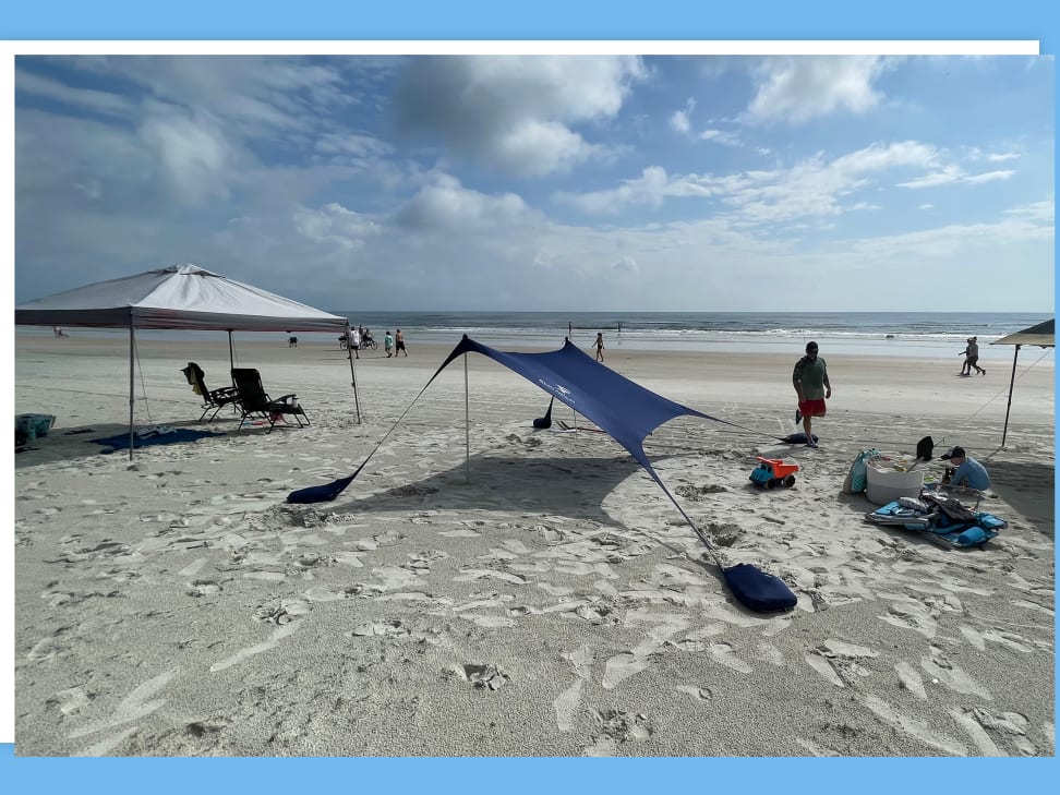 Sun Ninja Beach Tent Set Up and Review. 