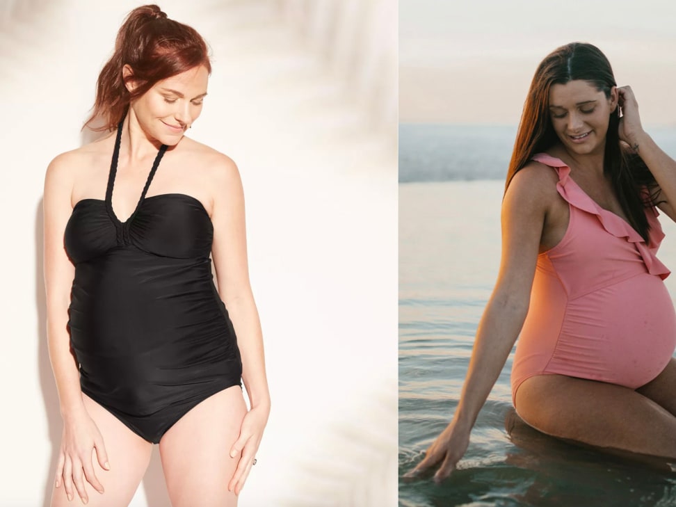 The 10 Best Maternity Swimsuits to Shop for Labor Day Weekend