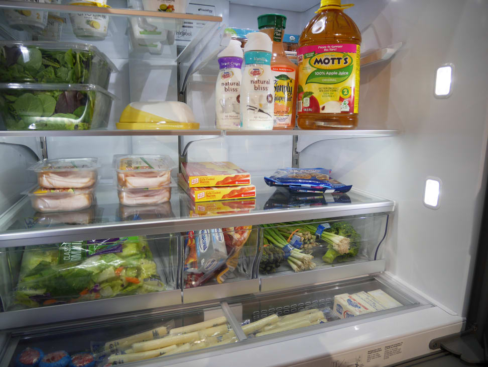 Double Drawer Fridge—Interior