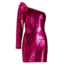 Product image of Marchesa Notte One-Shoulder Sequin Minidress 