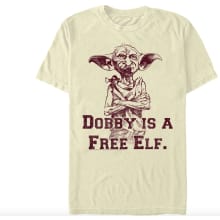 Product image of Men's Harry Potter Dobby is a Free Elf Graphic Tee 