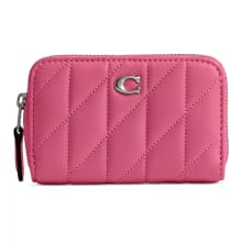 Product image of Coach Quilted Pillow Leather Small Zip Around Card Case