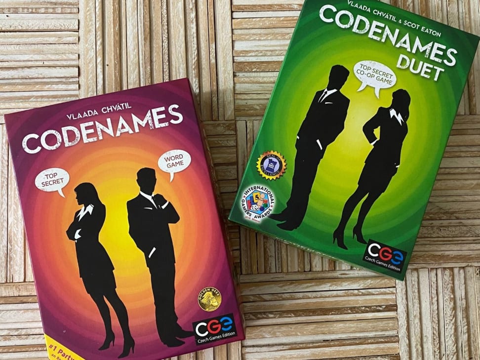 CODENAMES is a social word-guessing game, games night, award