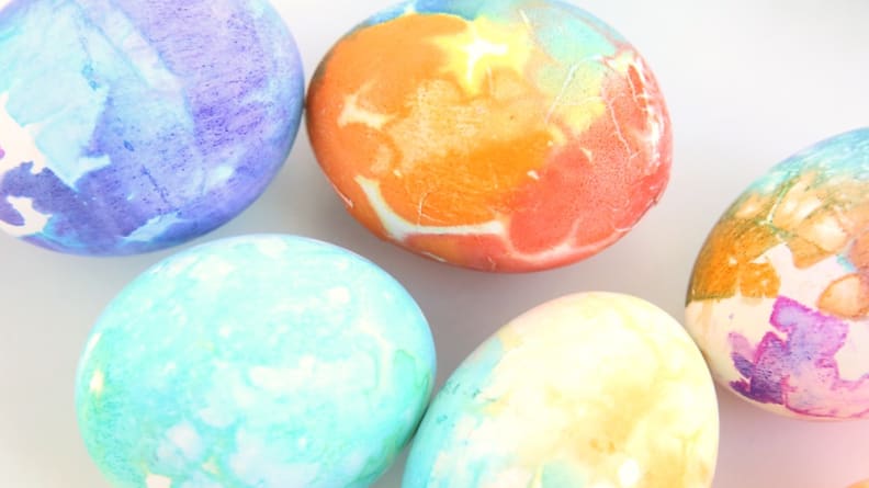 Tissue Paper Transfer Eggs