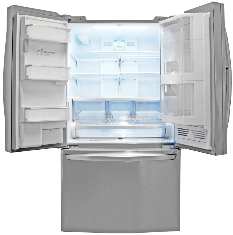 With all its assorted zones, the LG LFX32945ST has tons of organized storage.