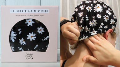 The Shhhowercap comes in attractive packaging