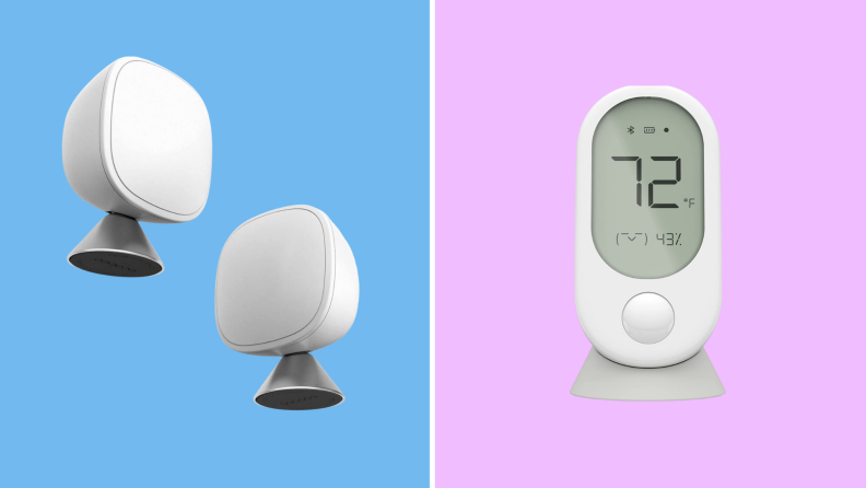 Ecobee and Wyze smart temperature sensors