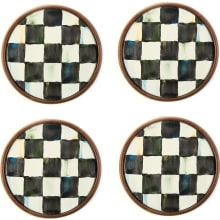 Product image of MacKenzie-Childs’s checkered coasters