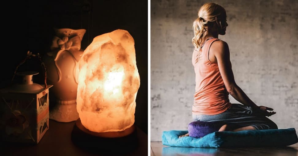 From meditation pillows to salt lamps, we curated a list of affordable self-care products you can get on Amazon right now.