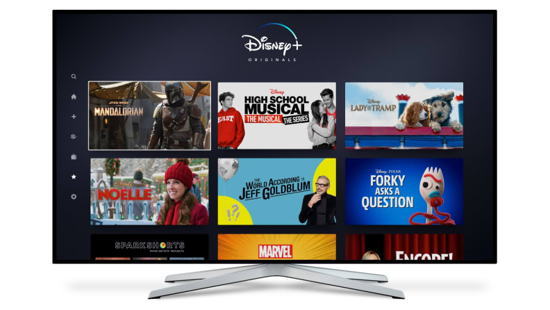 Disney+ Interface