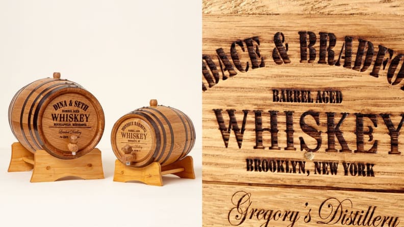 Custom Whiskey Barrel