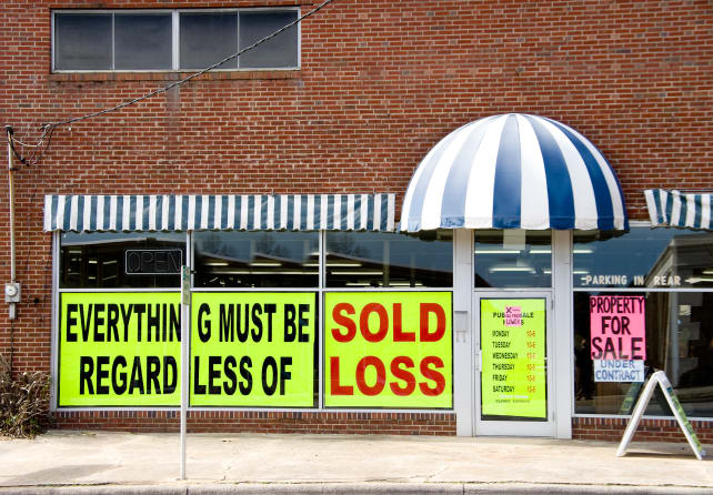 Small retailers sometimes sell their own stock