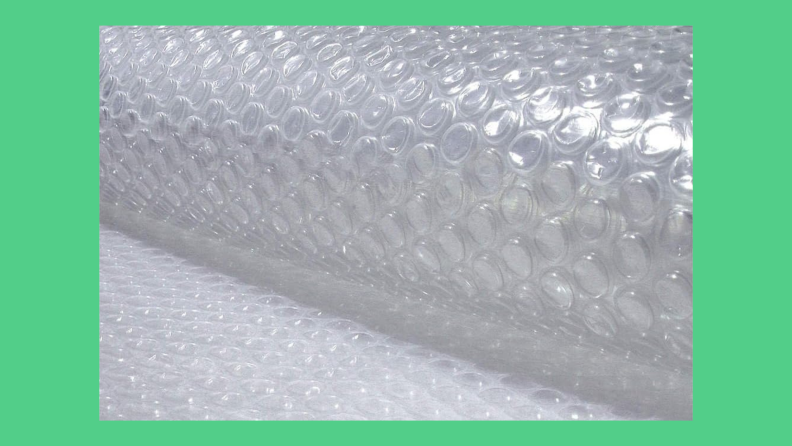 A clear pool cover from the Blue Wave brand appears in the image.
